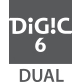 Подвійний процесор DIGIC 6