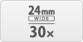 30x ultrazoom with ultra-wide-angle